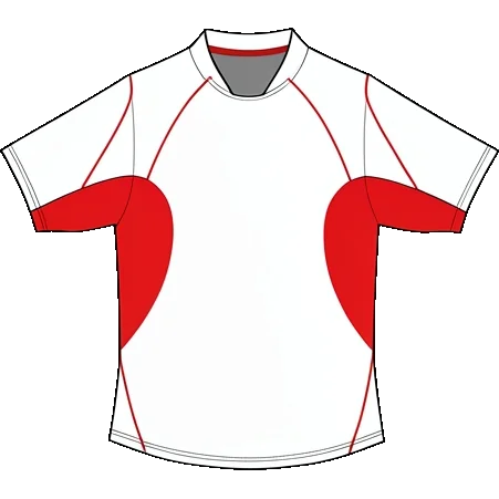 Poland 2002/04 Home shirt illustration, generated colours (AI illustration)