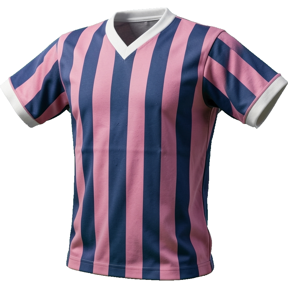 Barcelona 2001/03 Third shirt illustration, generated colours (AI illustration)