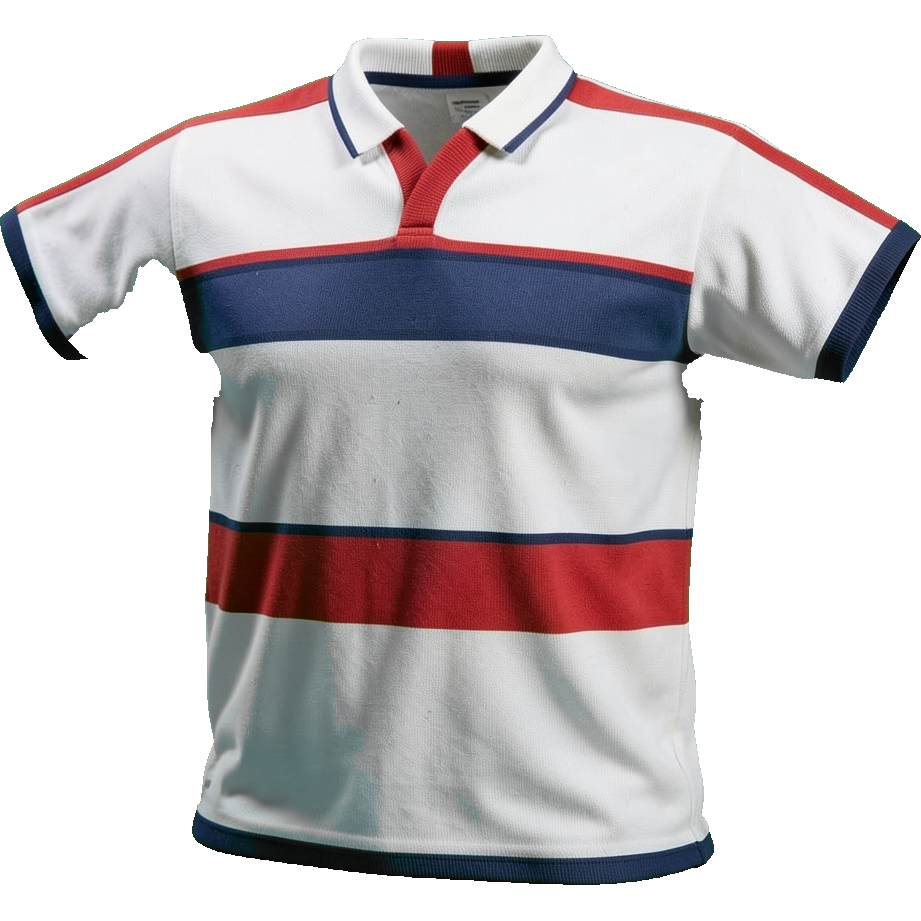 England 2003/05 Home shirt illustration, generated colours (AI illustration)