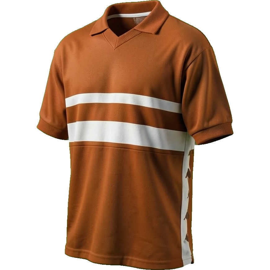 FC St. Pauli 2002/03 Home shirt illustration, generated colours (AI illustration)