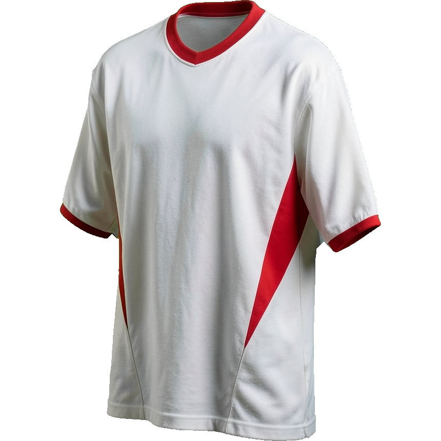 Hamburger SV 2003/04 Home shirt illustration, generated colours (AI illustration)