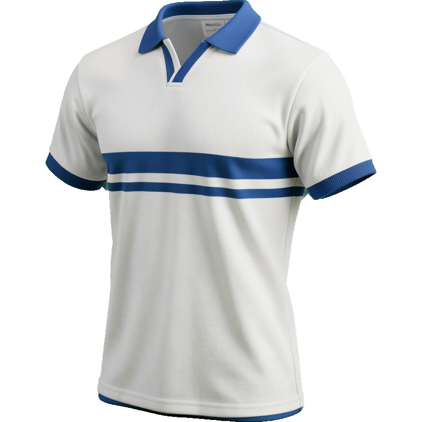 Hamburger SV 2004/05 Home shirt illustration, generated colours (AI illustration)