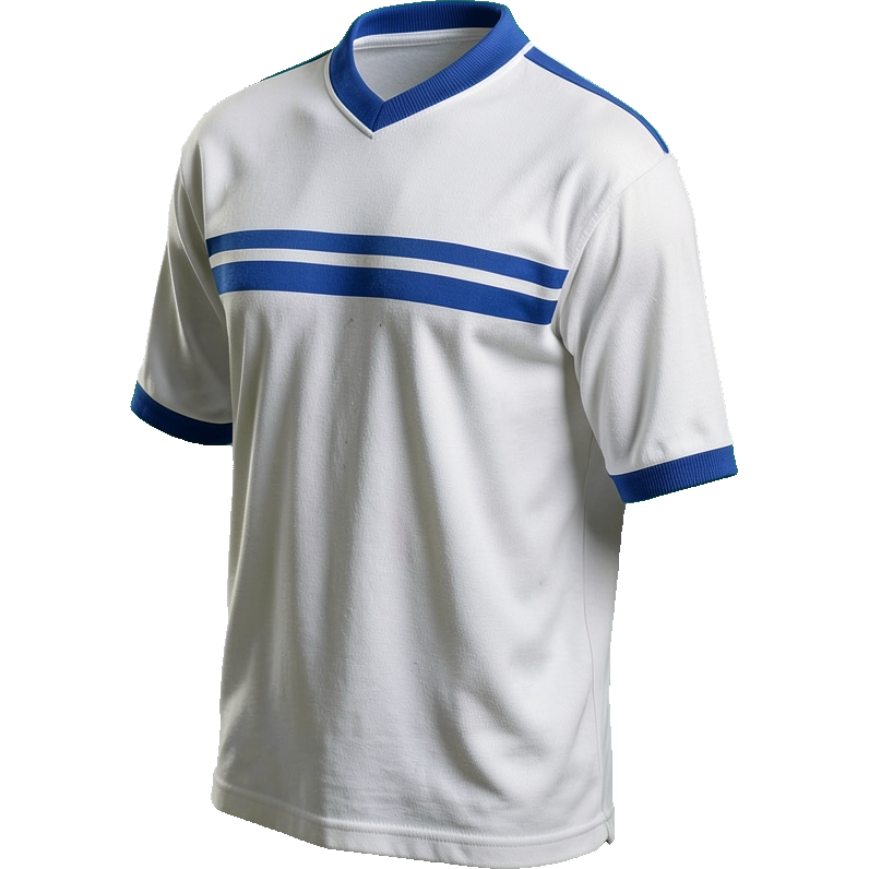 Hamburger SV 2013/14 Home shirt illustration, generated colours (AI illustration)