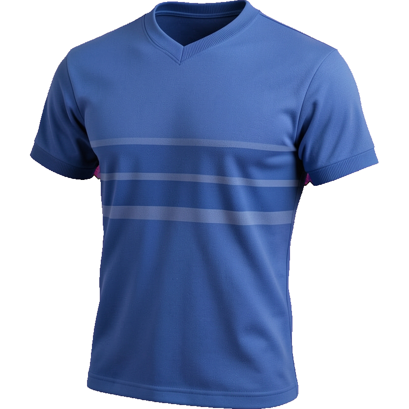 Hamburger SV 2017/18 Away shirt illustration, generated colours (AI illustration)