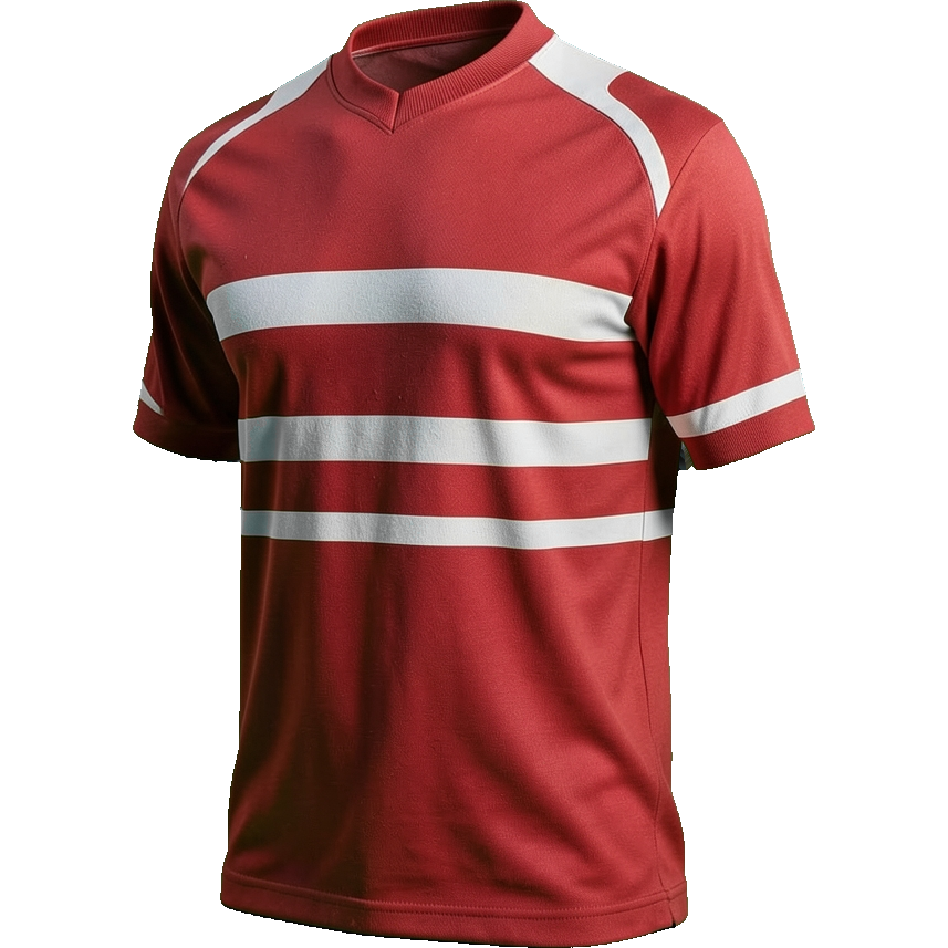 Internacional 2007 Home shirt illustration, generated colours (AI illustration)