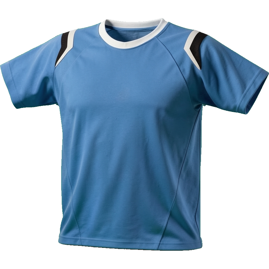 Manchester City 2004/05 Home shirt illustration, generated colours (AI illustration)