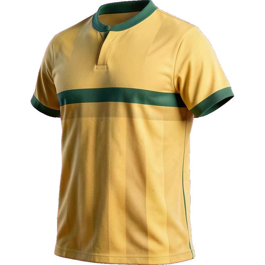 Nantes 2015/16 Home shirt illustration, generated colours (AI illustration)