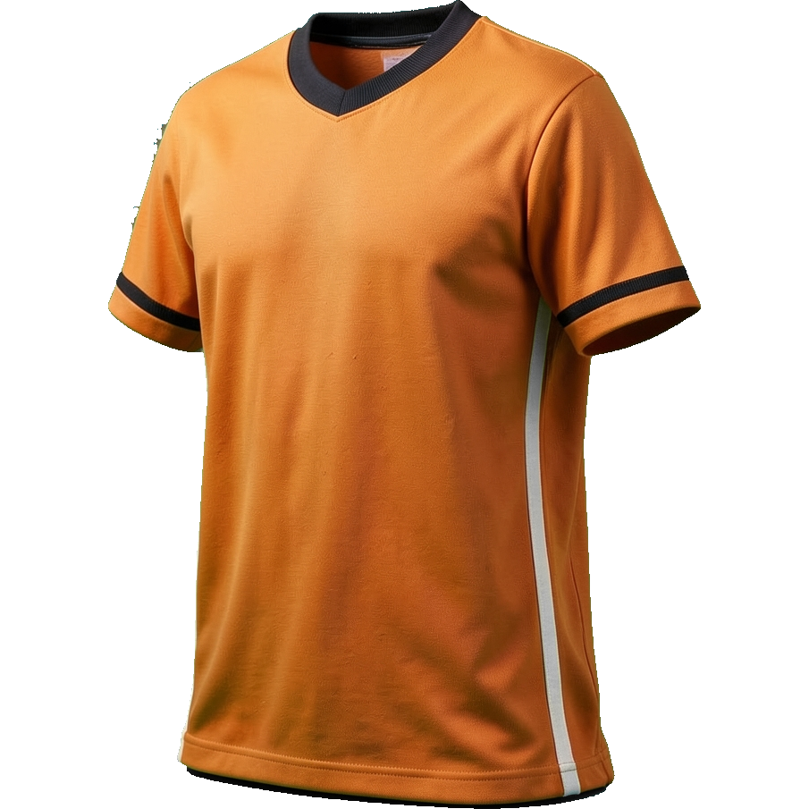 Netherlands 2010/11 Home shirt illustration, generated colours (AI illustration)