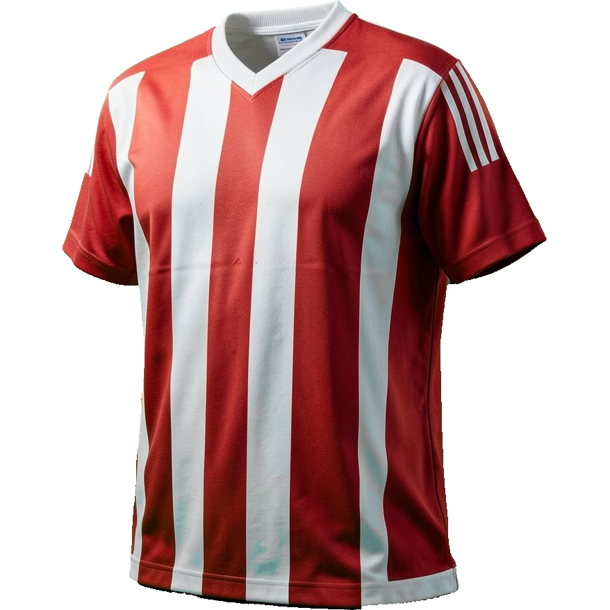 Southampton 2015/16 Home shirt illustration, generated colours (AI illustration)