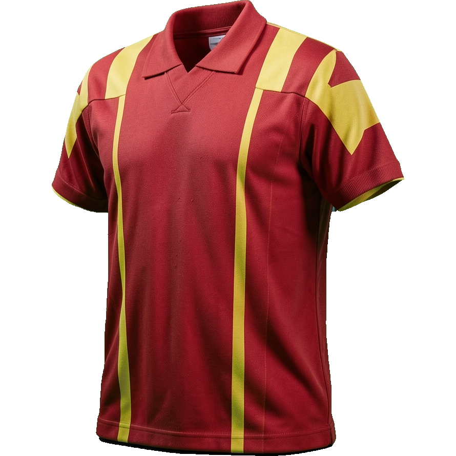 Spain 1992/94 Home shirt illustration, generated colours (AI illustration)