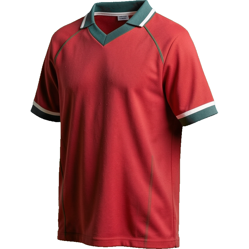 Wales 1994/96 Home shirt illustration, generated colours (AI illustration)